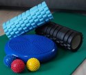 Poduszka do Balansowania Balansująca Masująca Niebieska KUBISPORT 33 cm