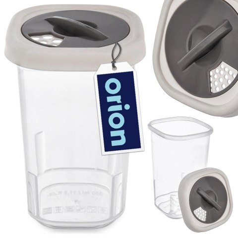 Pojemnik na Przyprawy Sitko Dozownik 320 ml ORION Regulacja 11,5 x 7,2 cm