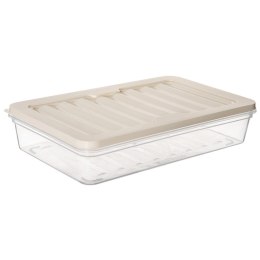 Pojemnik na Wędliny Sery 1 L ORION Falowane Dno Zmywarka 22,5 x 14 cm