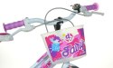 Rowerek Dziecięcy 16 Cali Fairy Dla Dziewczynki Koszyk Fotelik Dino Bikes