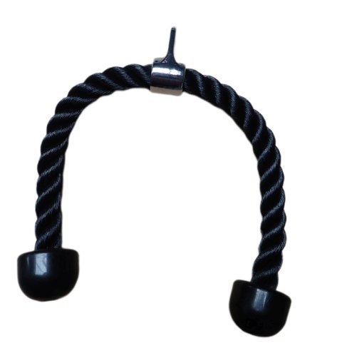 Uchwyt Lina do Wyciągu Atlasu Ćwiczeń Treningu na Triceps KUBISPORT 65 cm