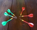 Zestaw 3w1 Tarcza do Rzucania Darta Zabawy Rzutki Lotki KUBISPORT 38 cm